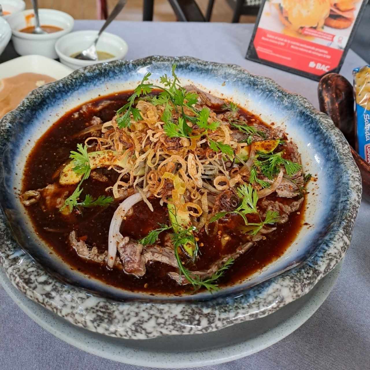 aguachille de rib eye
