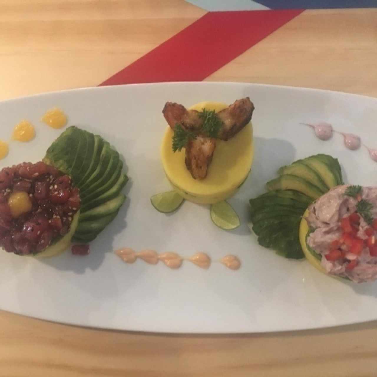 causas! atún - camaron - pulpo