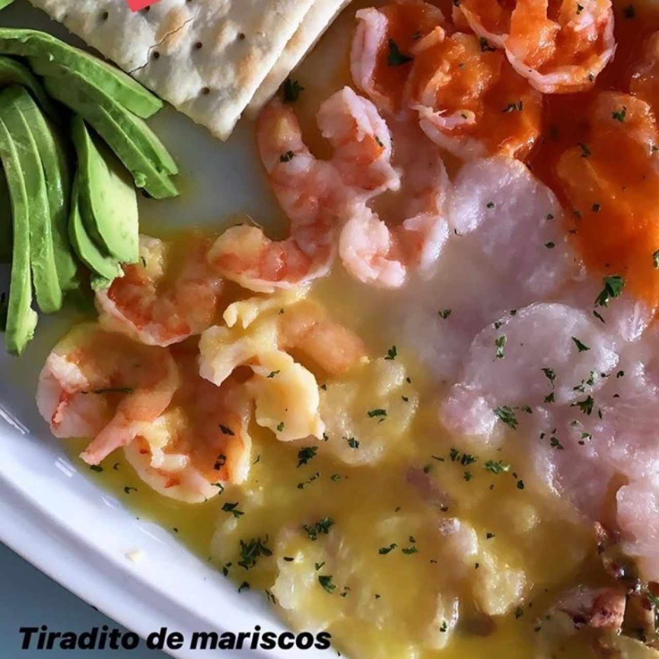 Entradas - Tiraditos- Mariscos