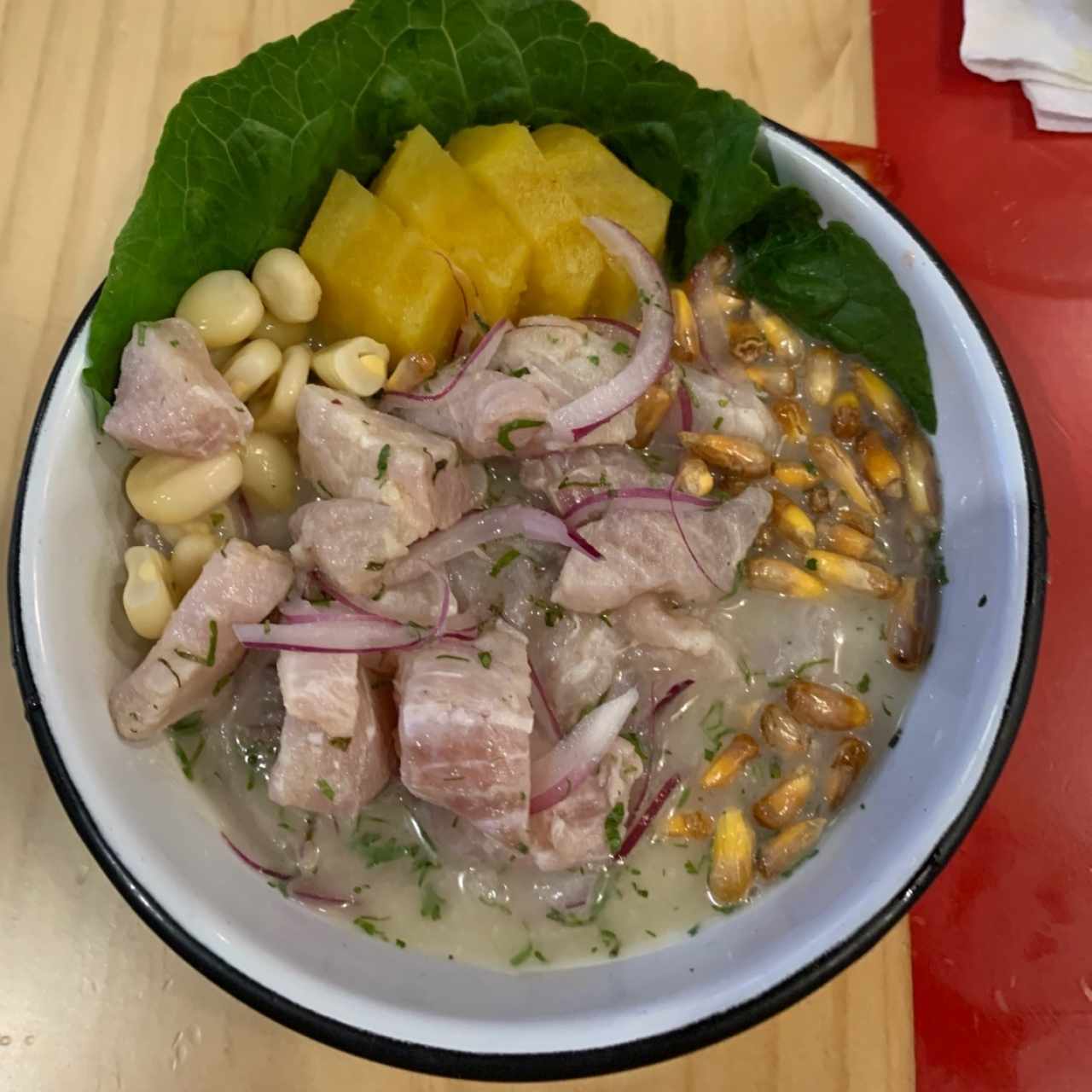 ceviche de pescado