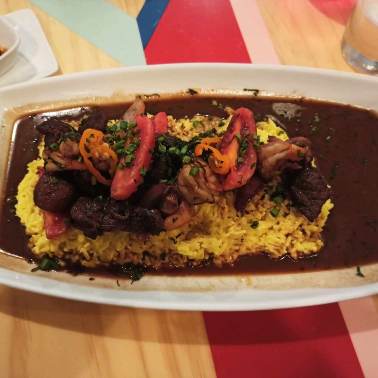 Platos Fuertes - Arrizotado Huancaina