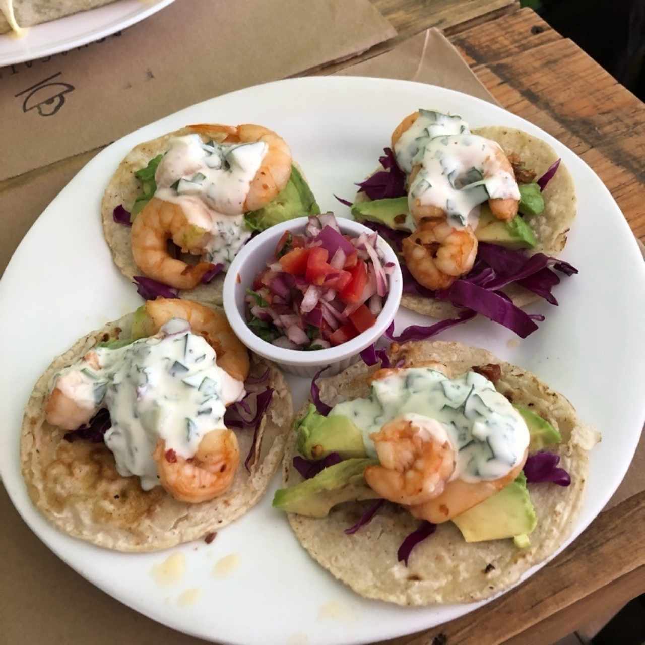 tacos de camaron