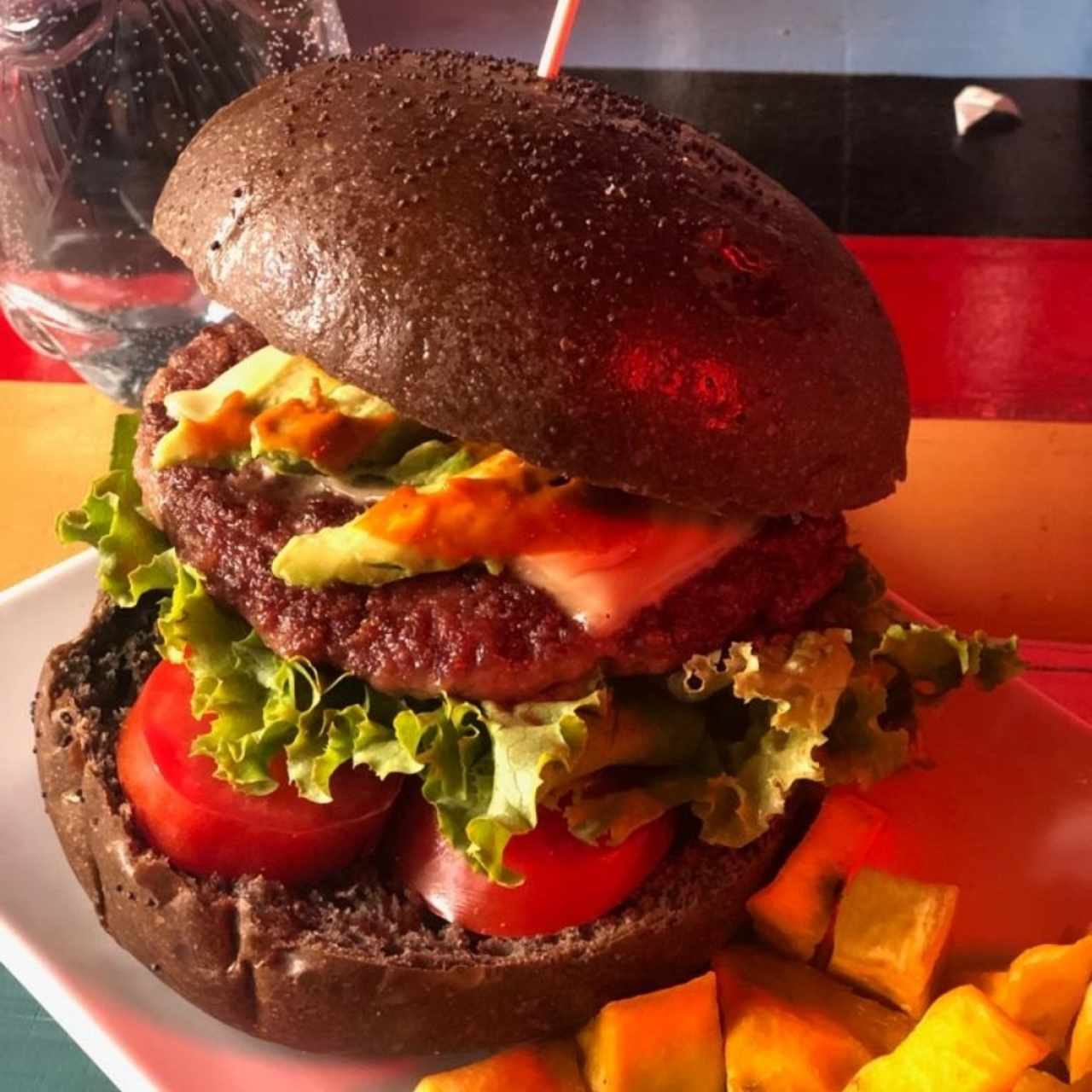 Chipotle burger