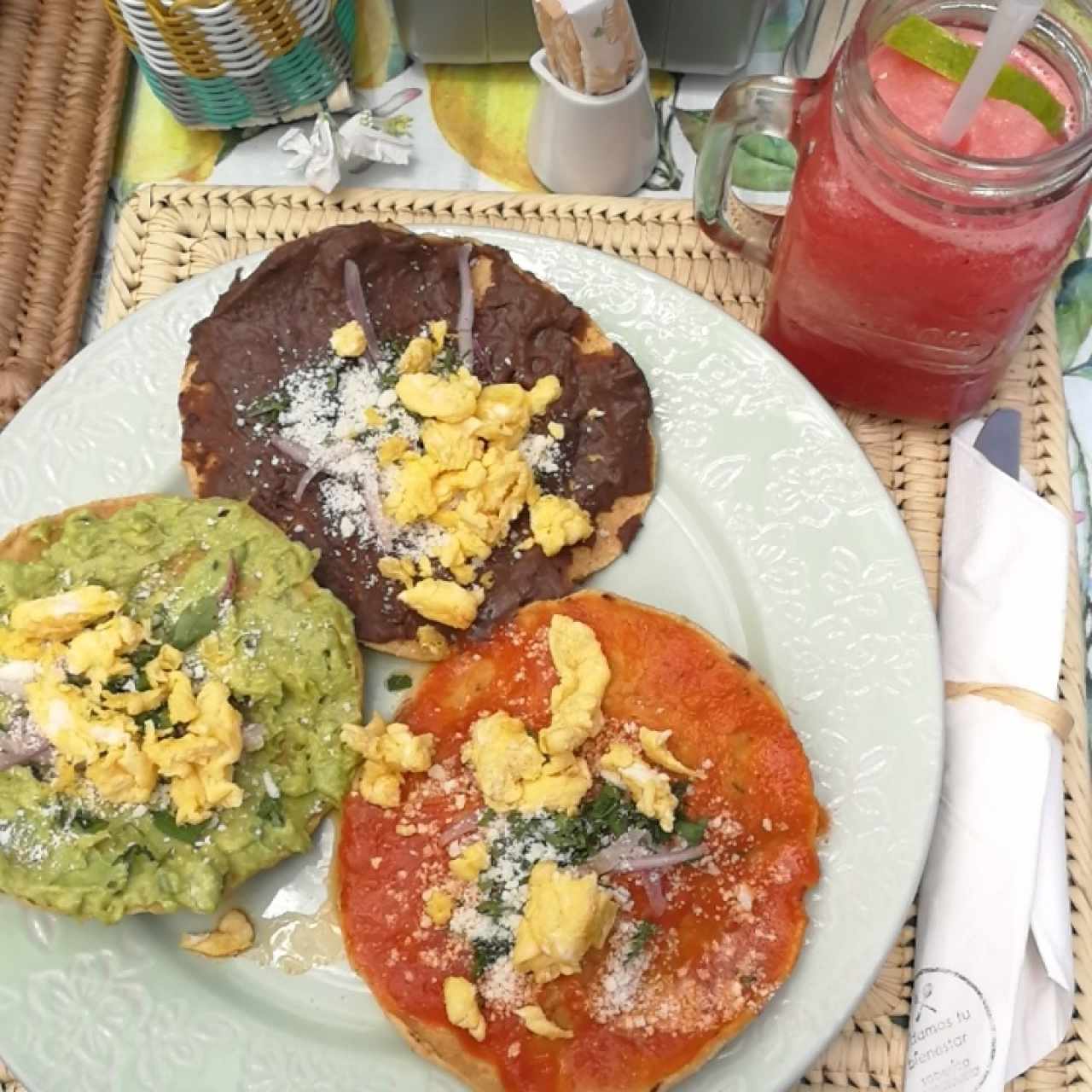 tostadas con huevo