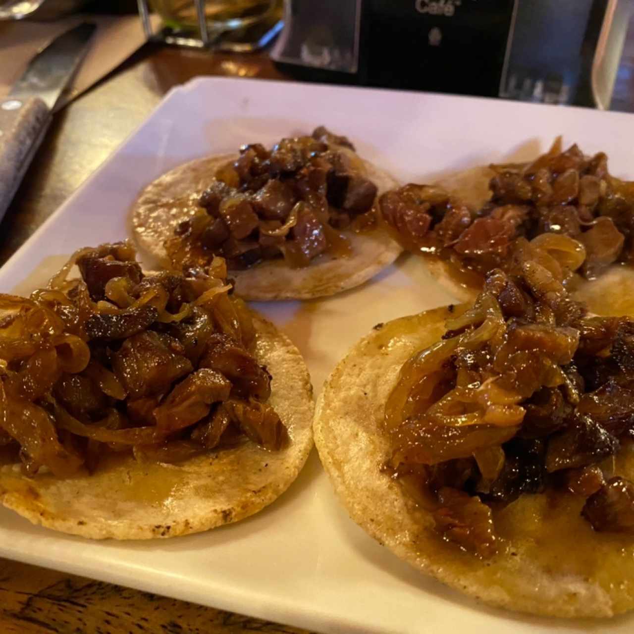 tortillas de costilla de res. 