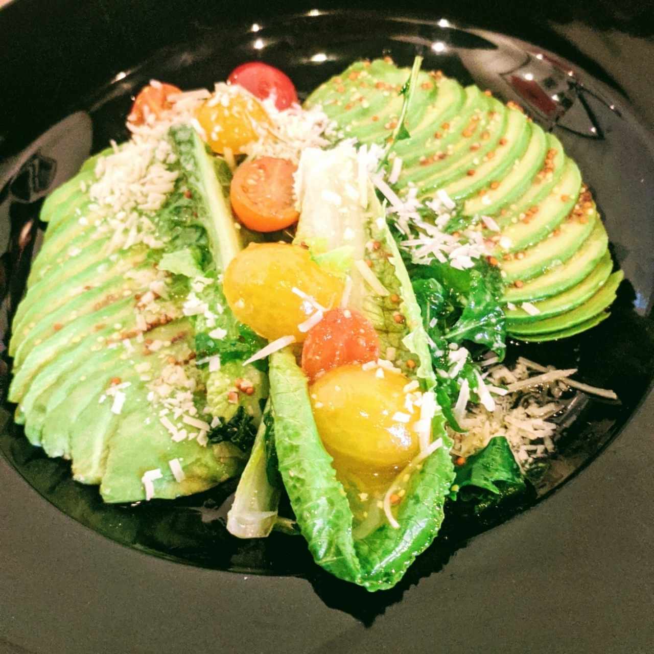Entradas - Carpaccio de Aguacate
