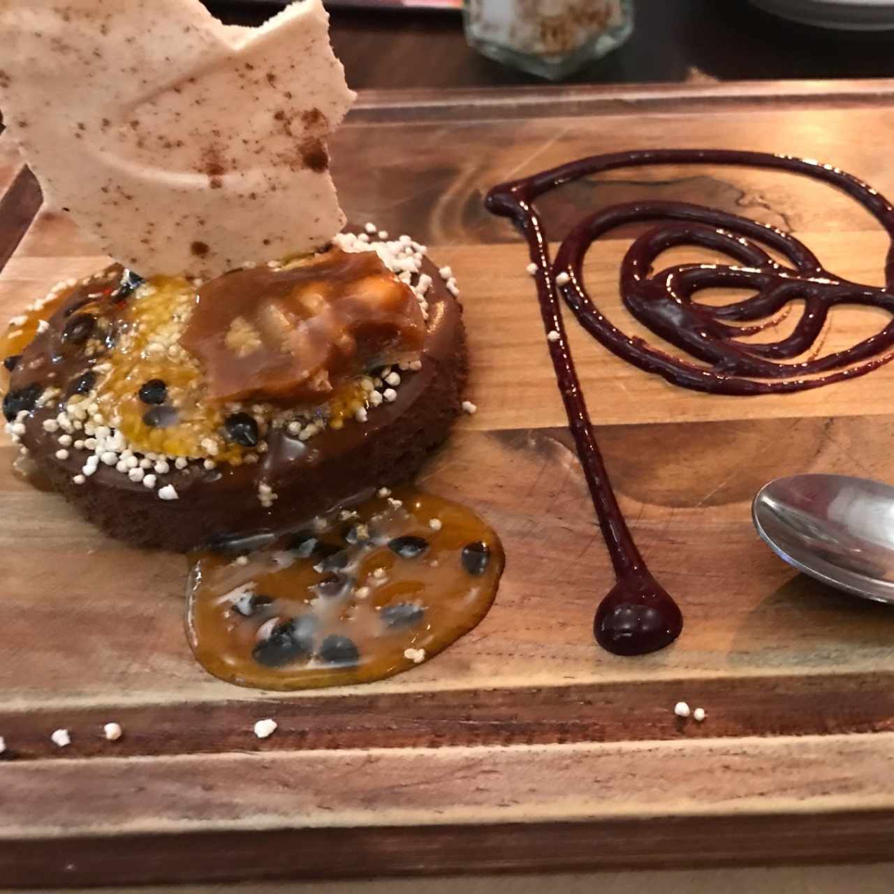 mousse de chocolate
