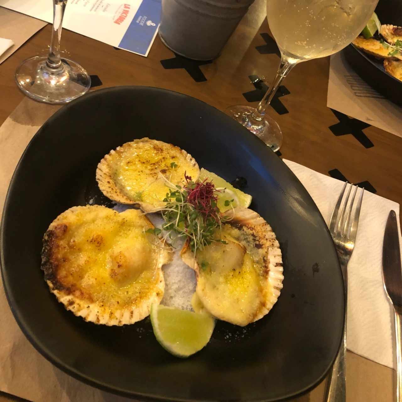 Conchitas a la Parmesana