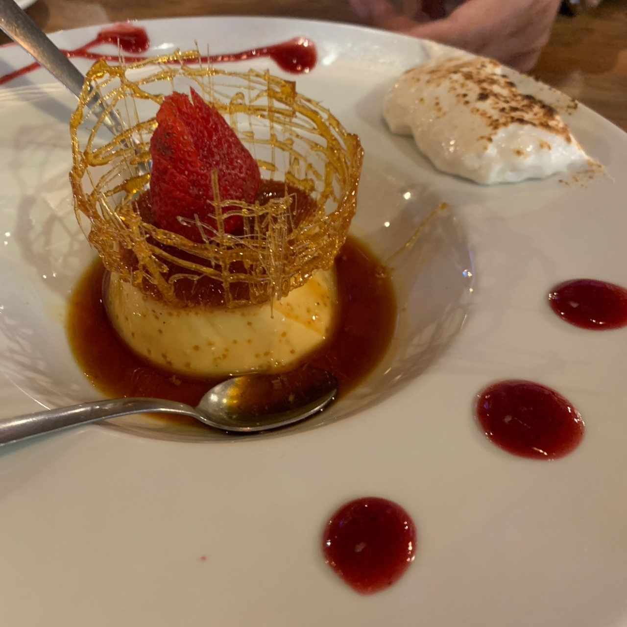 Crema volteada 