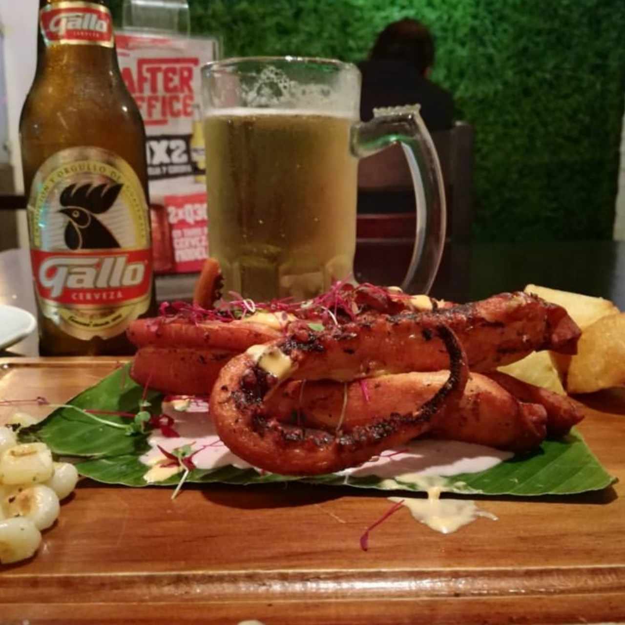 Pulpo al Olivo