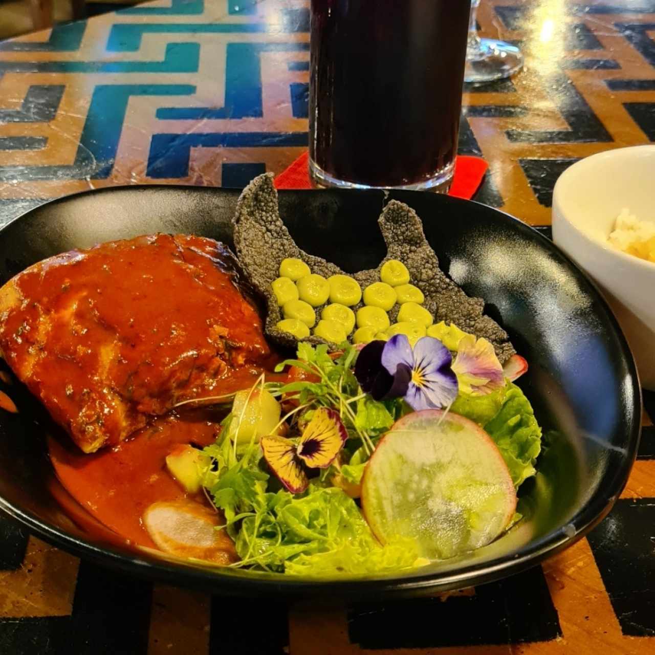 Filete de pescado con palta