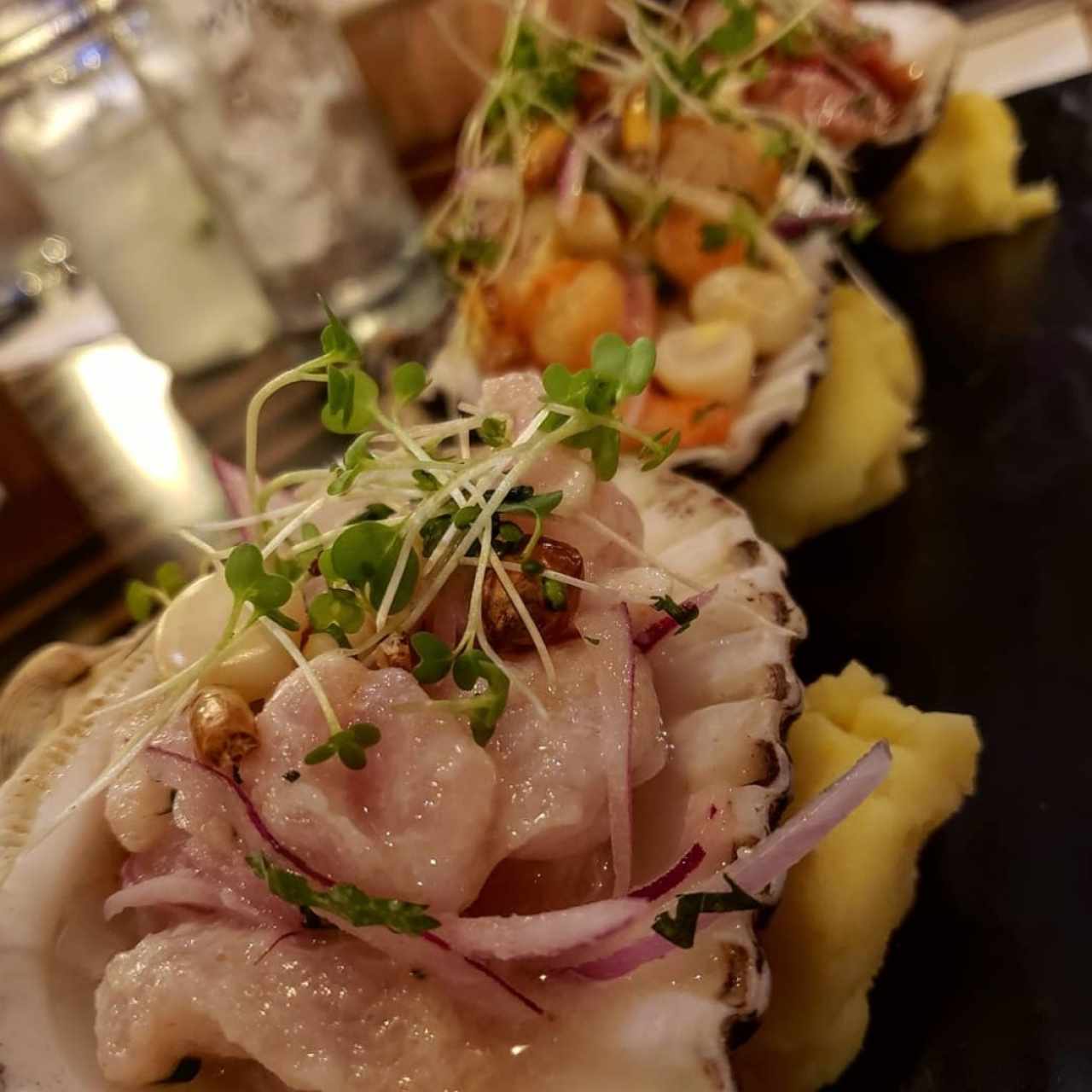 Entradas Frías - Trío de Ceviches