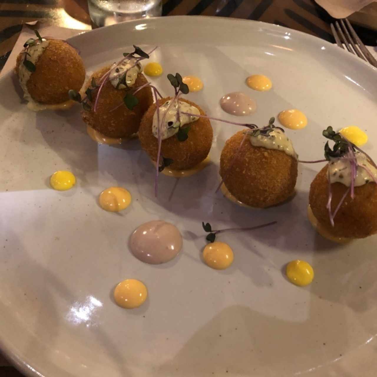 Entradas Calientes - Croquetas de Papa
