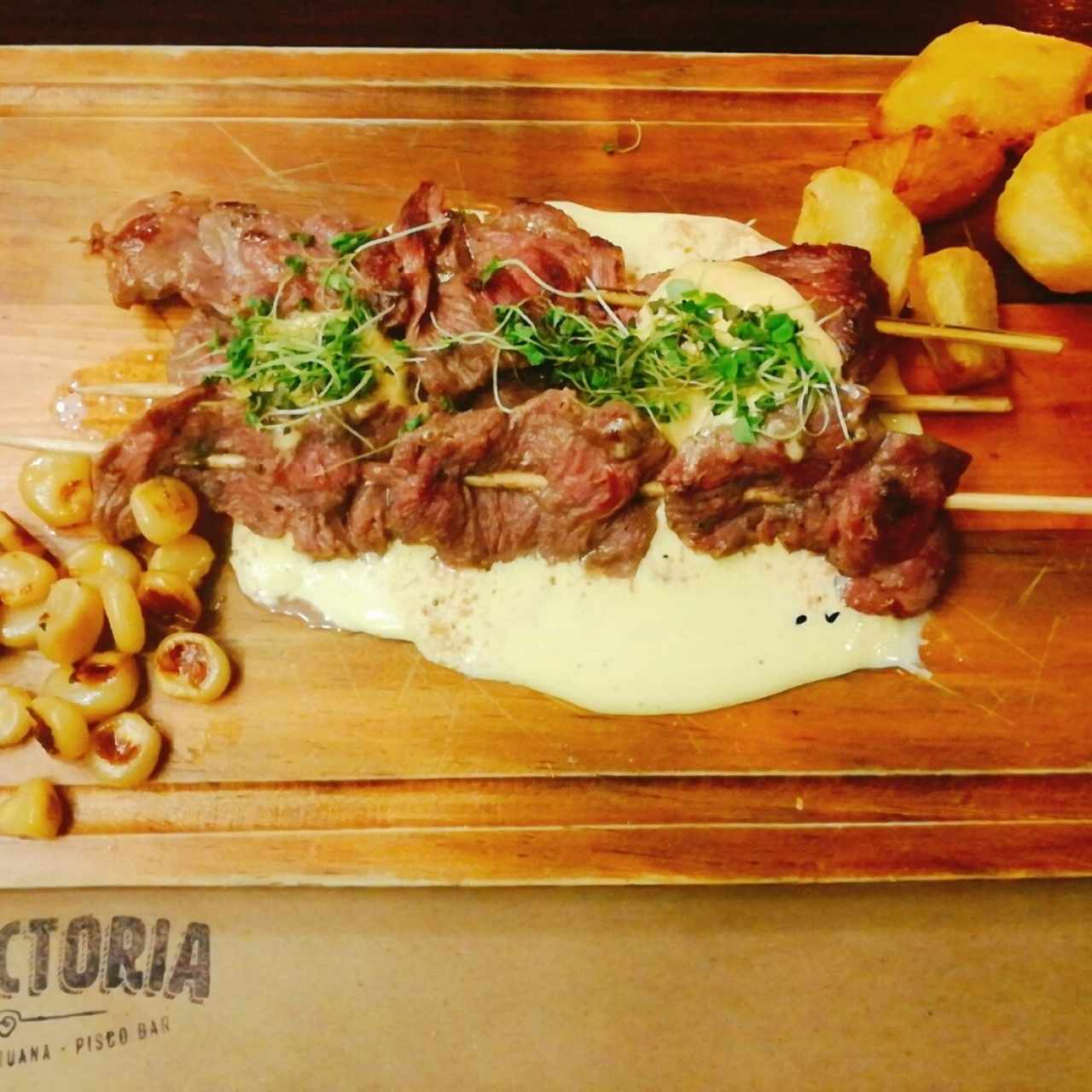 Anticucho de Lomito