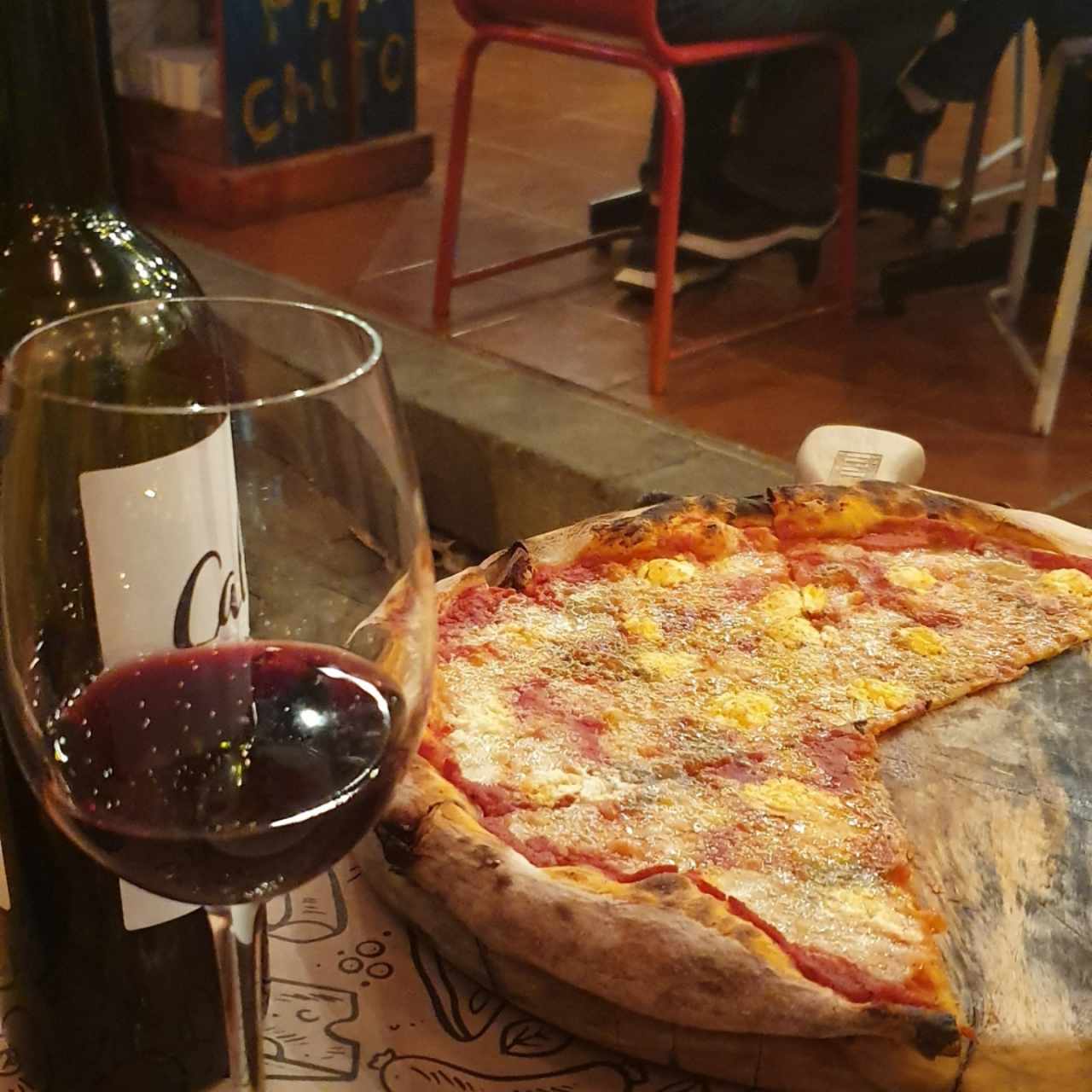 Pizza Tres Quesos