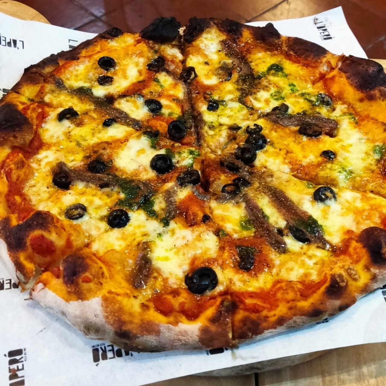 Focaccias Rellenas - Anchoas