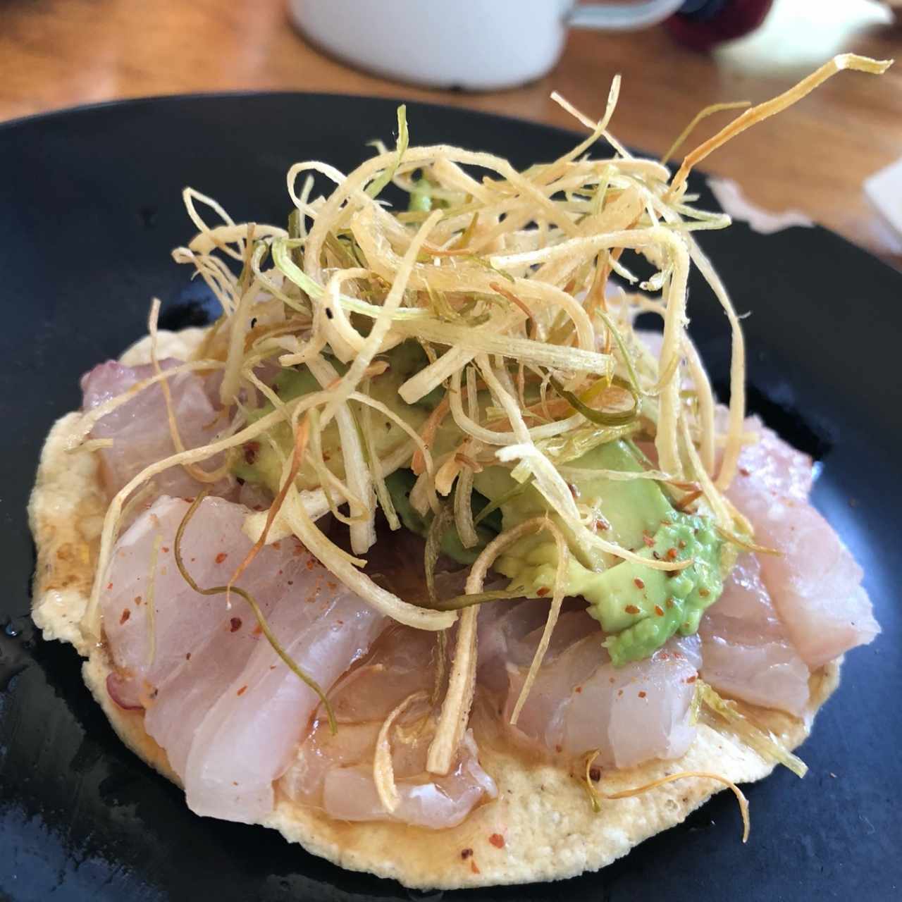 Tostada de crudo 