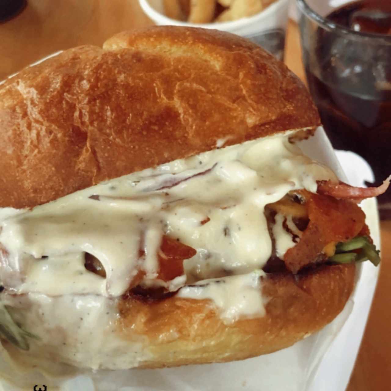 Burger Gula con Queso Gorgonzola