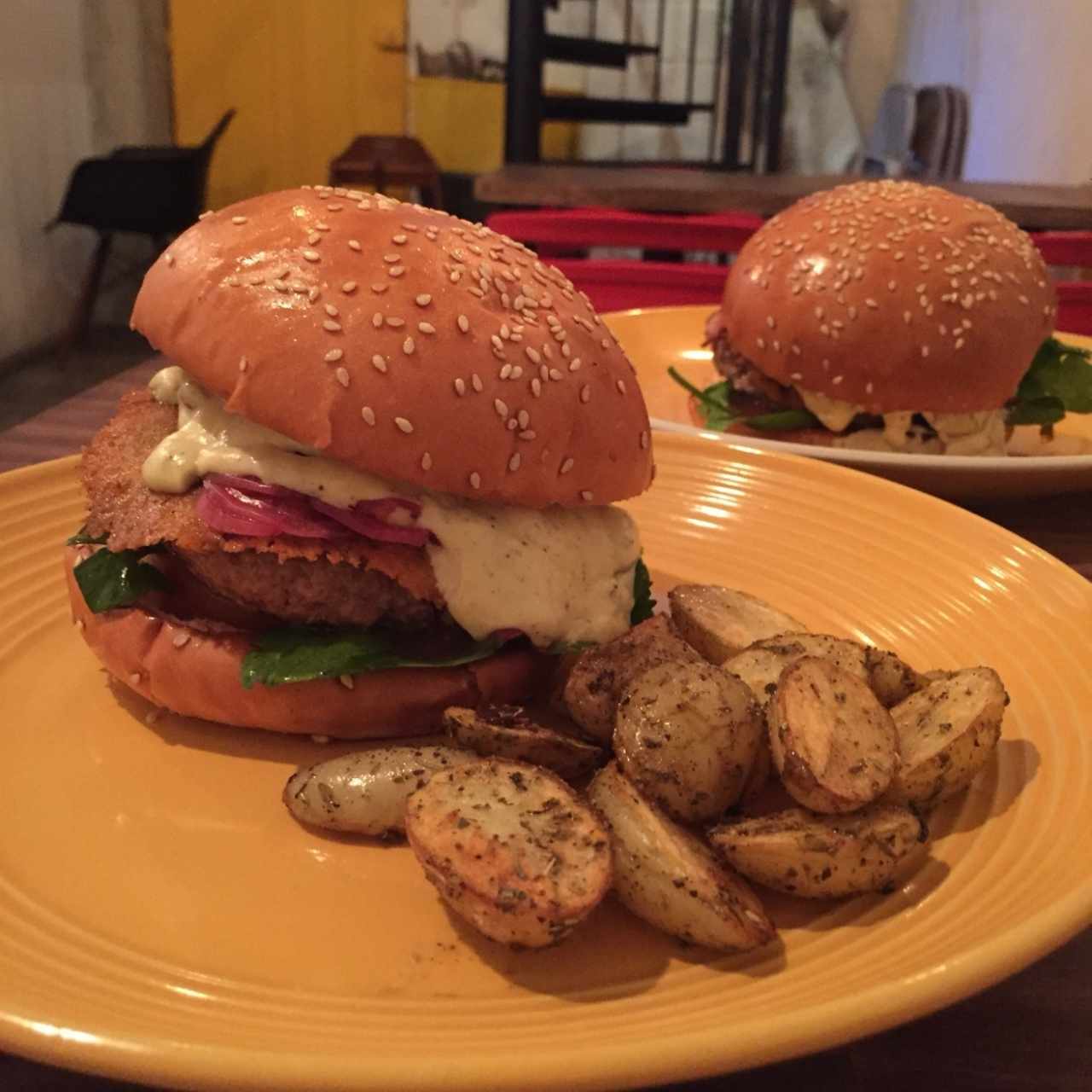 hamburguesa de gorgozola
