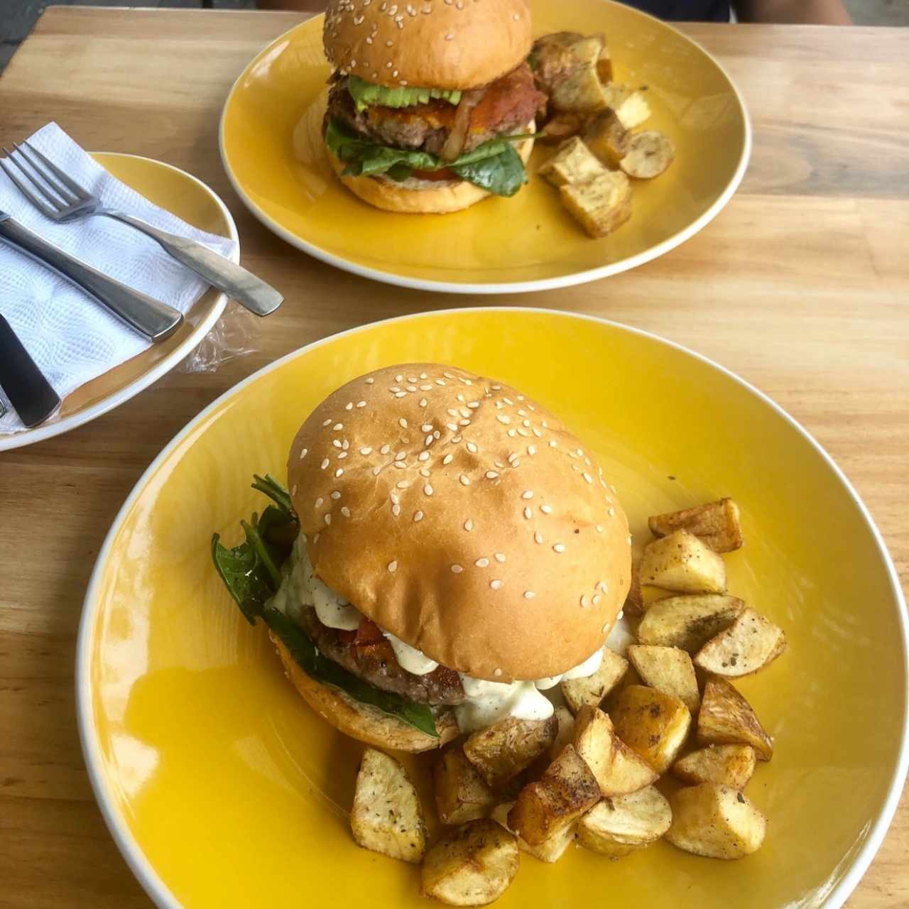 Hamburguesa a la Gorgonzola 