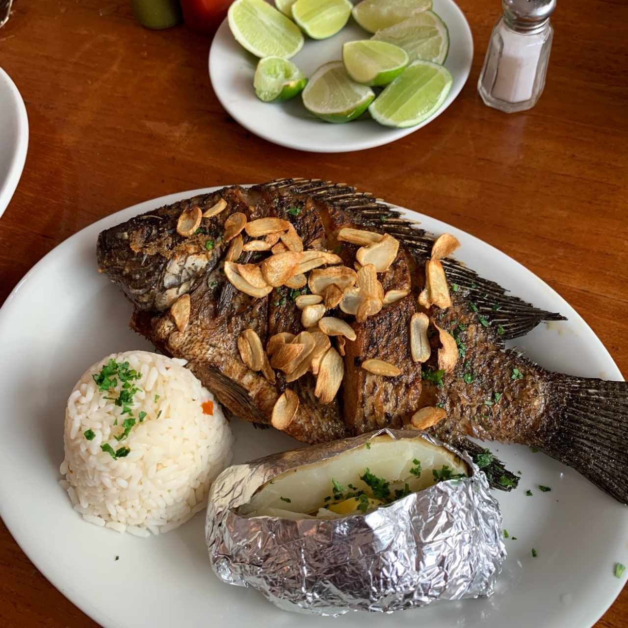Mojarra al Ajo