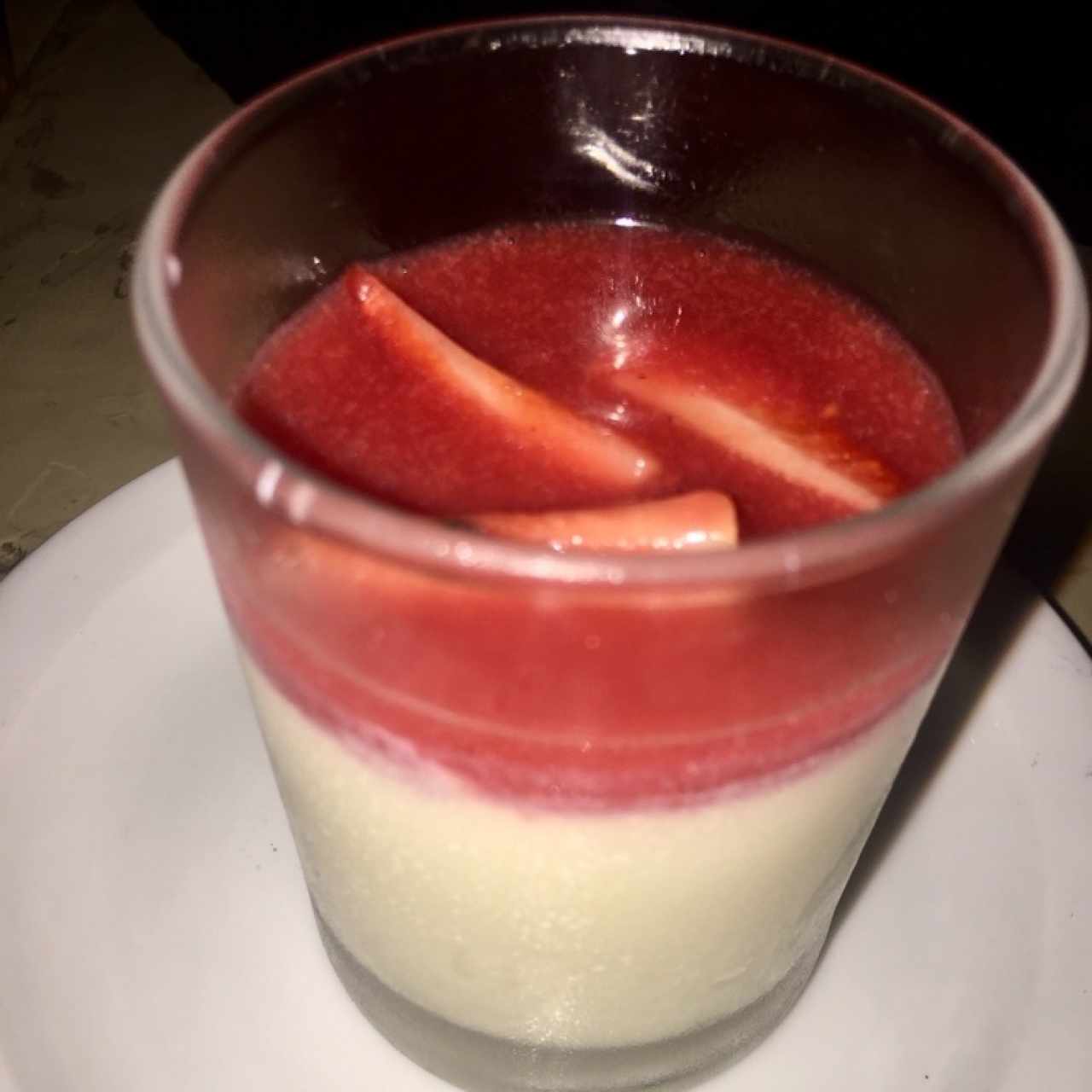 panna cotta fresa
