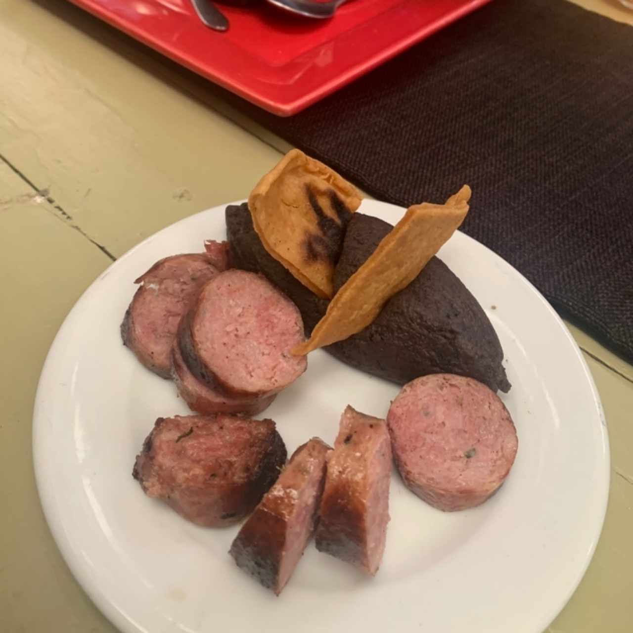 El Chori (Platón de chorizo) Cortesia 