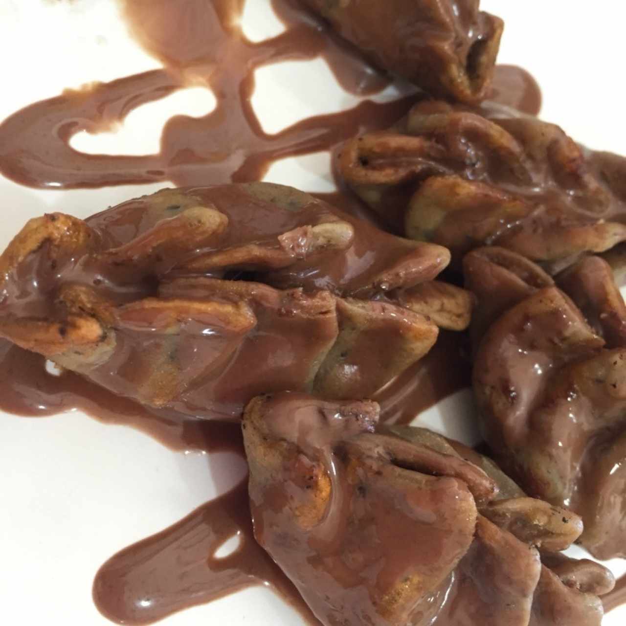 Dumplings de Banano y Nuez