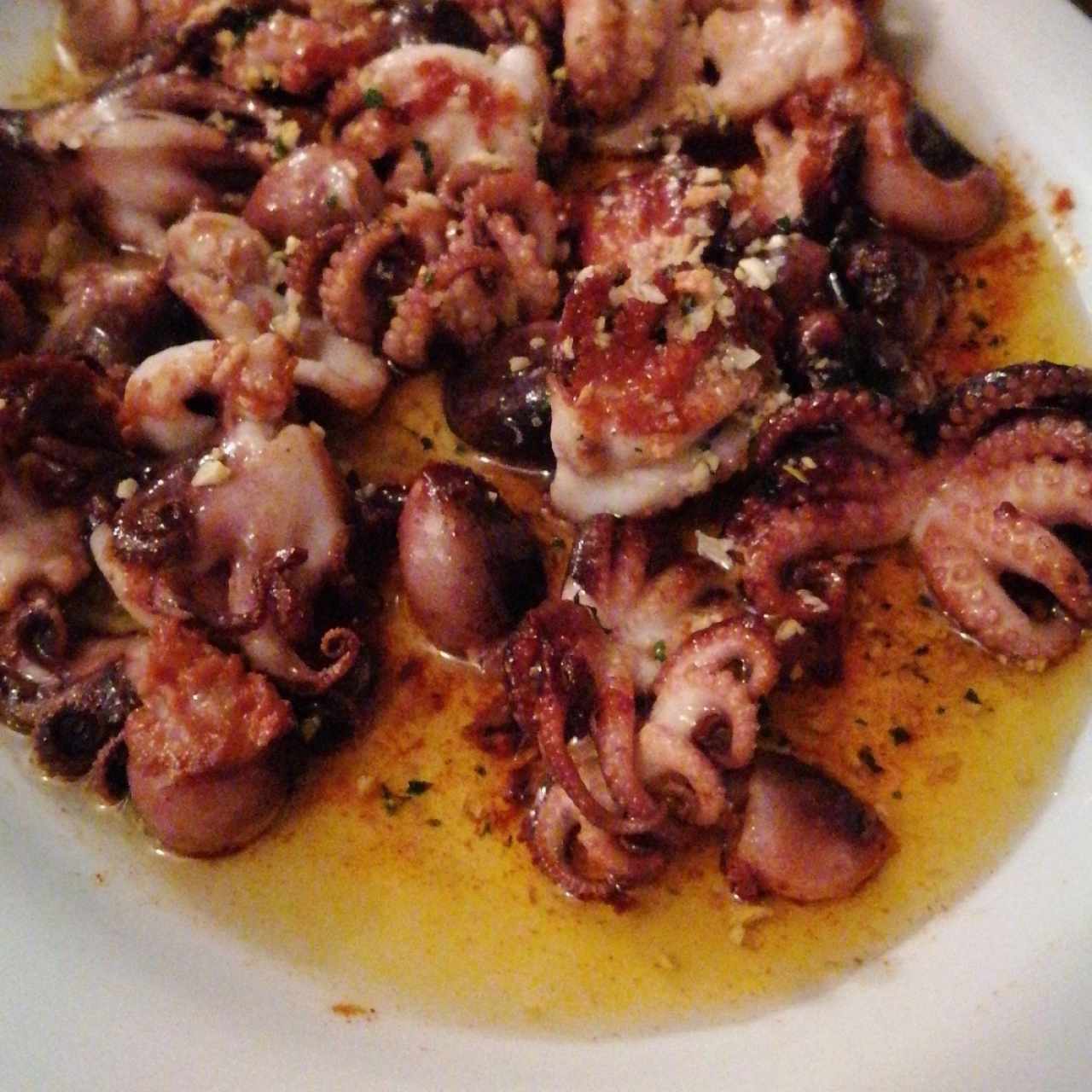 Pulpitos al ajillo 