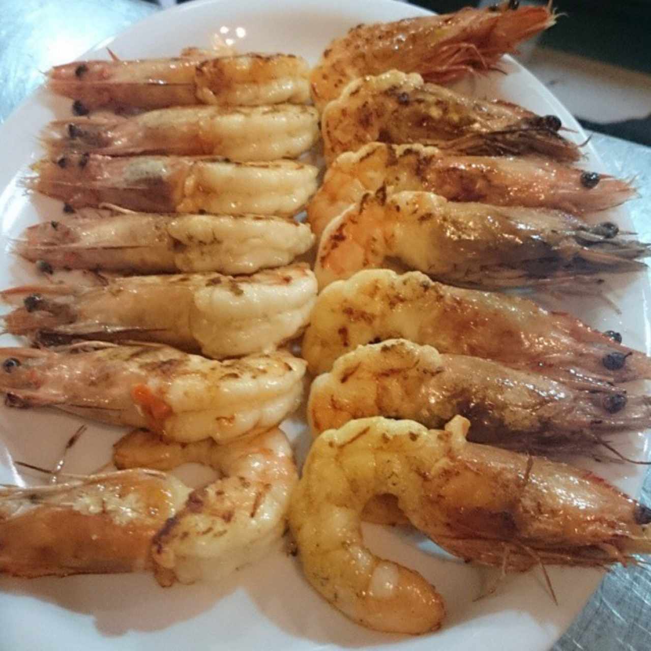Prawn in garlic sauce 