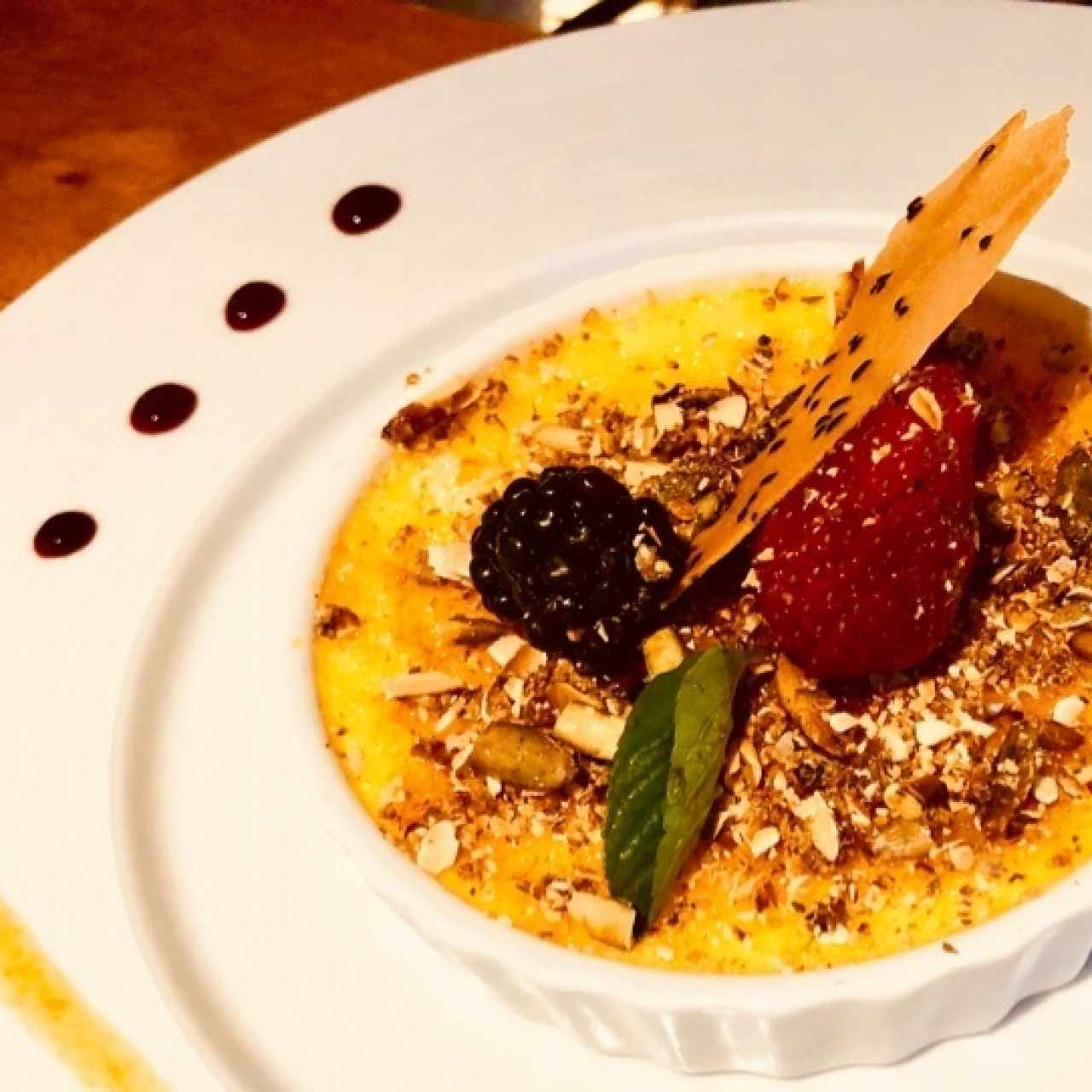 Creme Brulee de Chilacayote