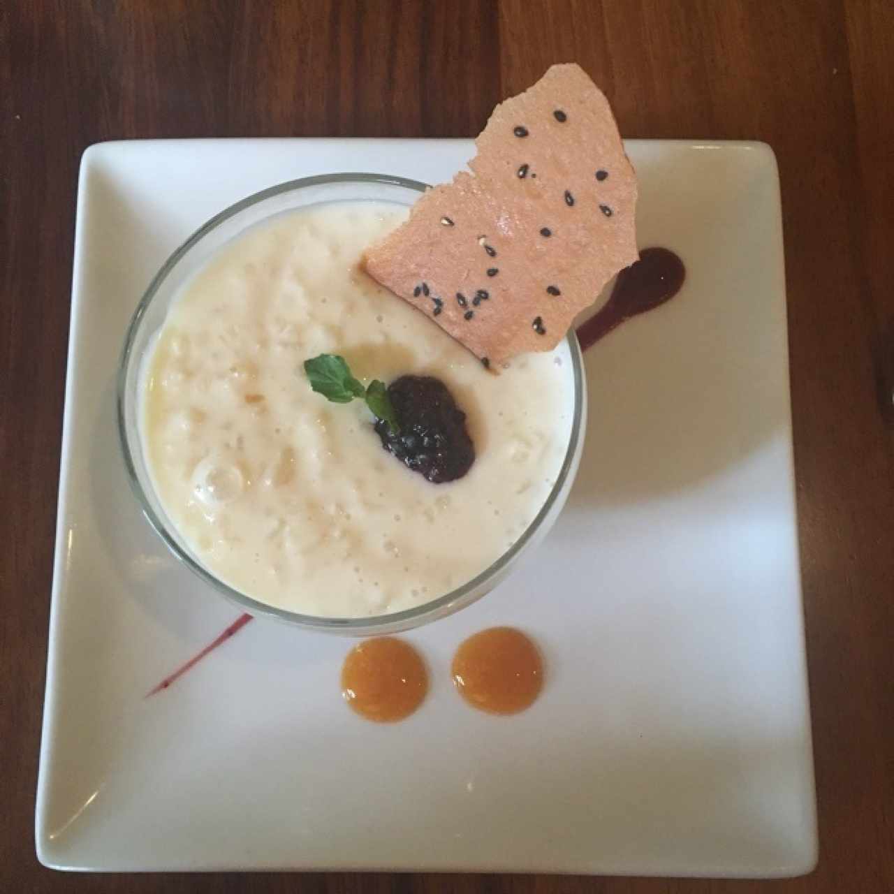 Crumble de Arroz en Leche