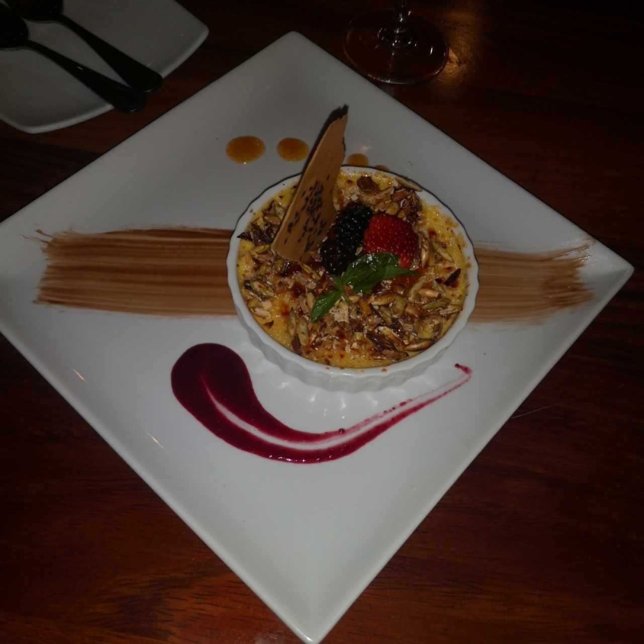 Creme Brulee de Chilacayote