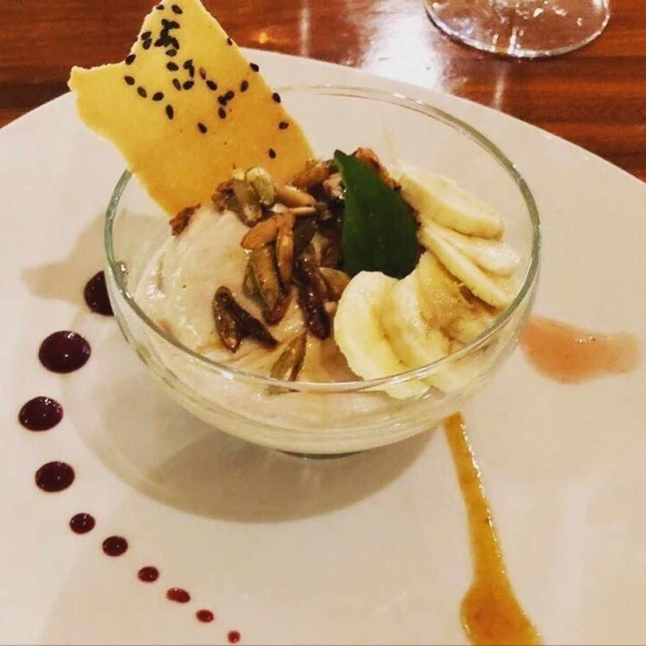 Postres - Mousse de Banano