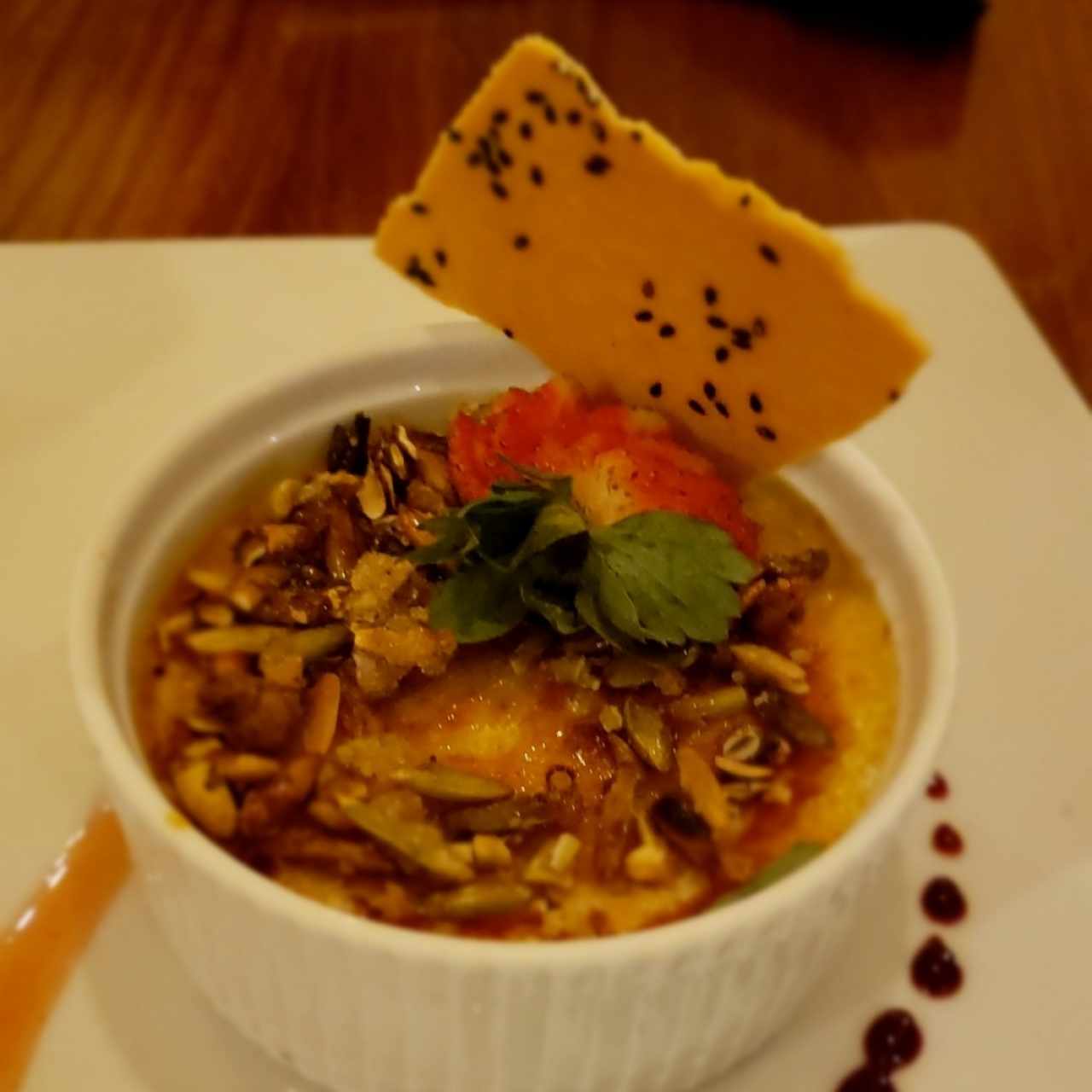 Creme Brulee de Chilacayote