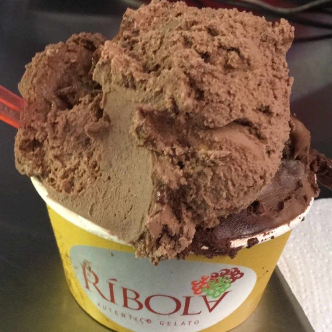 ribola chocolate obscuro + ferrero