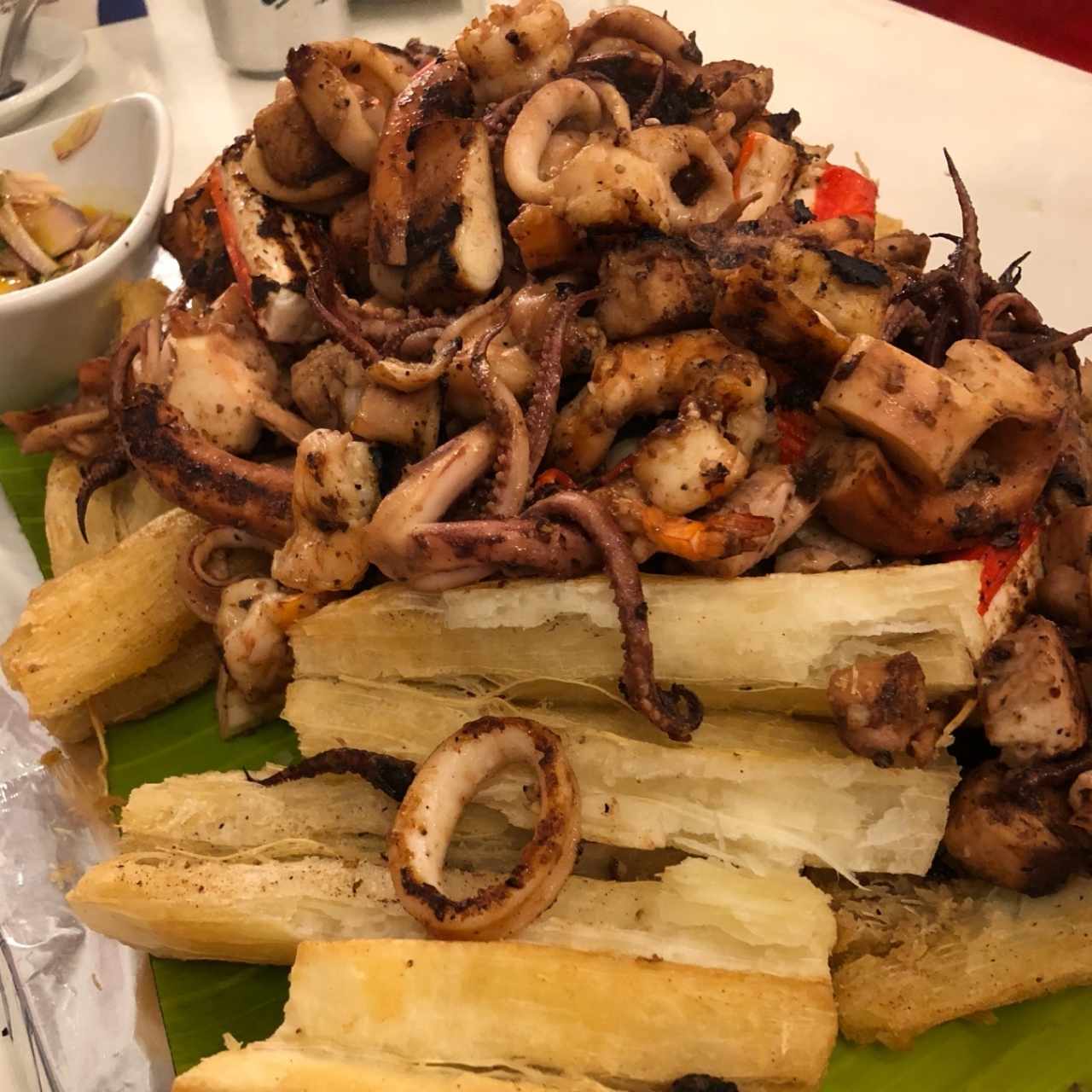 volcán de mariscos