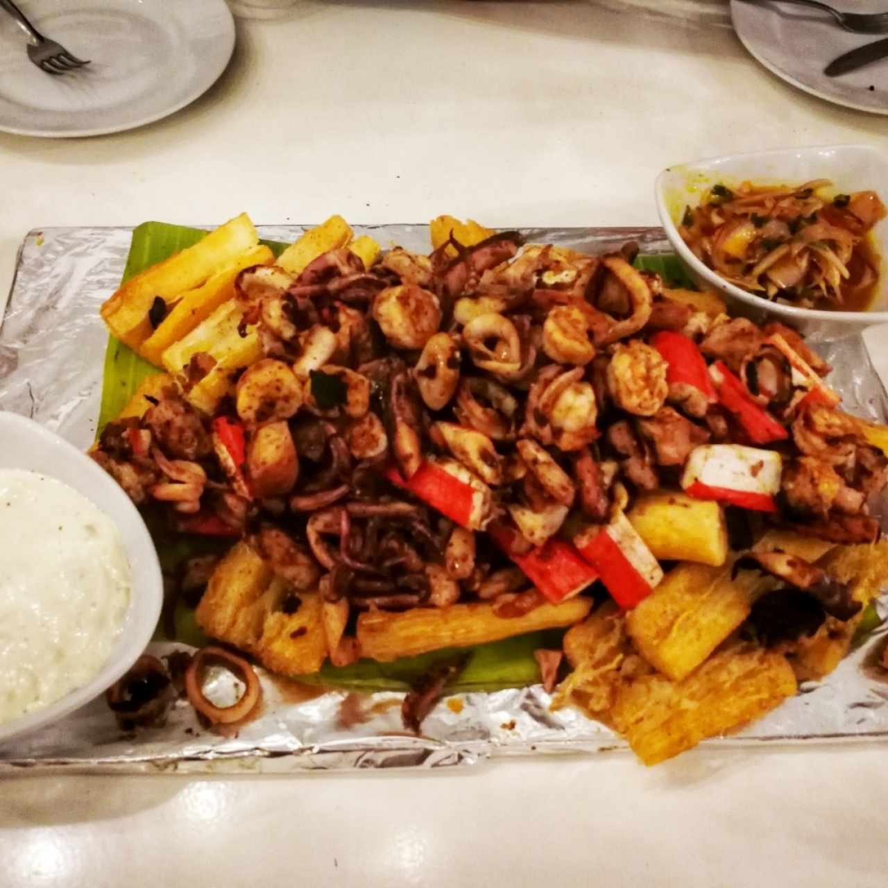 volcan de mariscos
