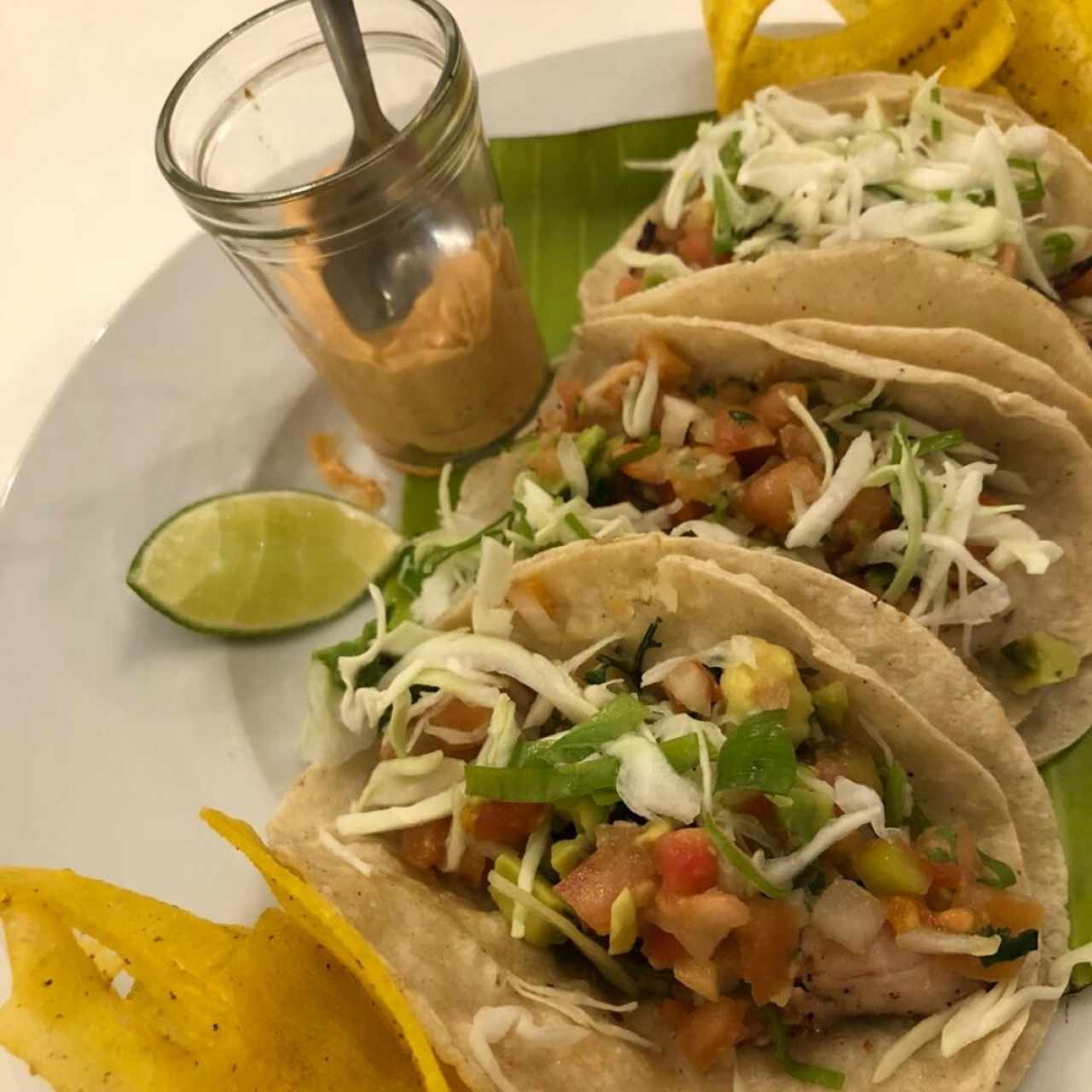 tacos de pescado, Camarón y pulpo