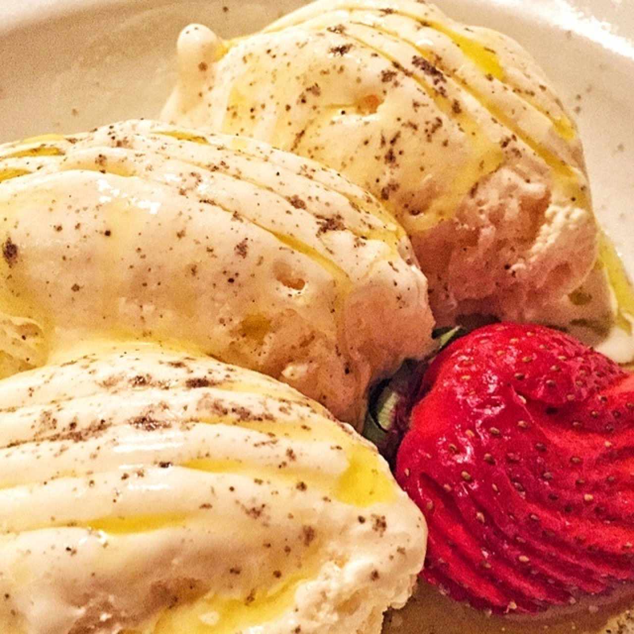 POSTRES - Helado de Vainilla