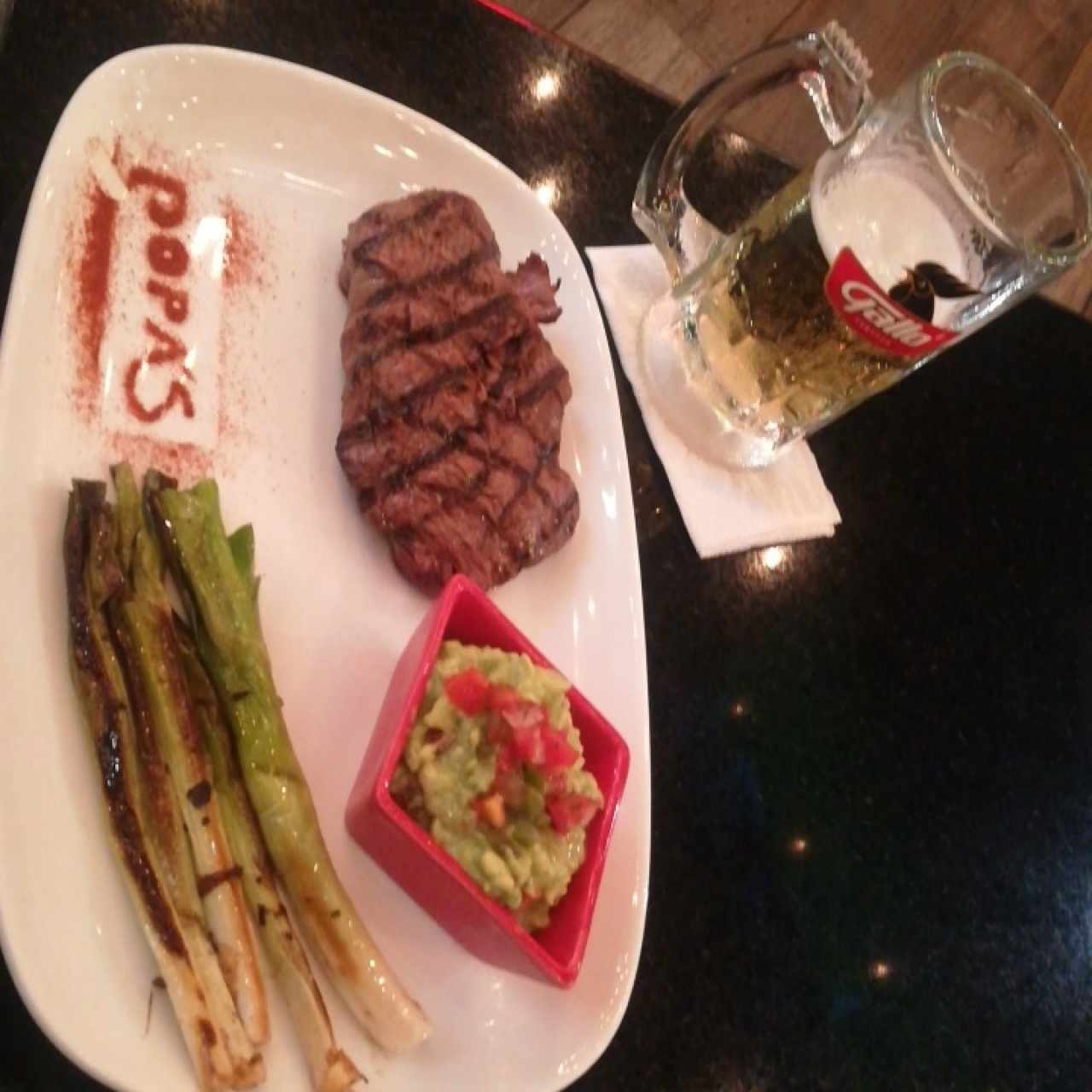 lomito con guacamole