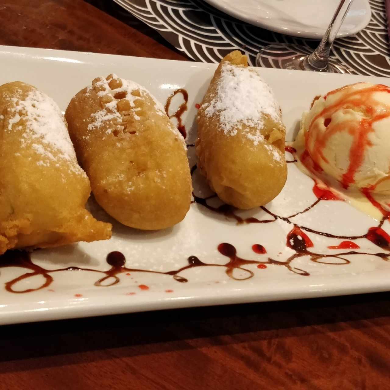 Postres - Banano Tempura