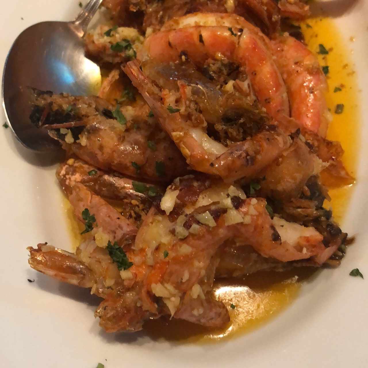 Mariscos - Camarón al Ajo