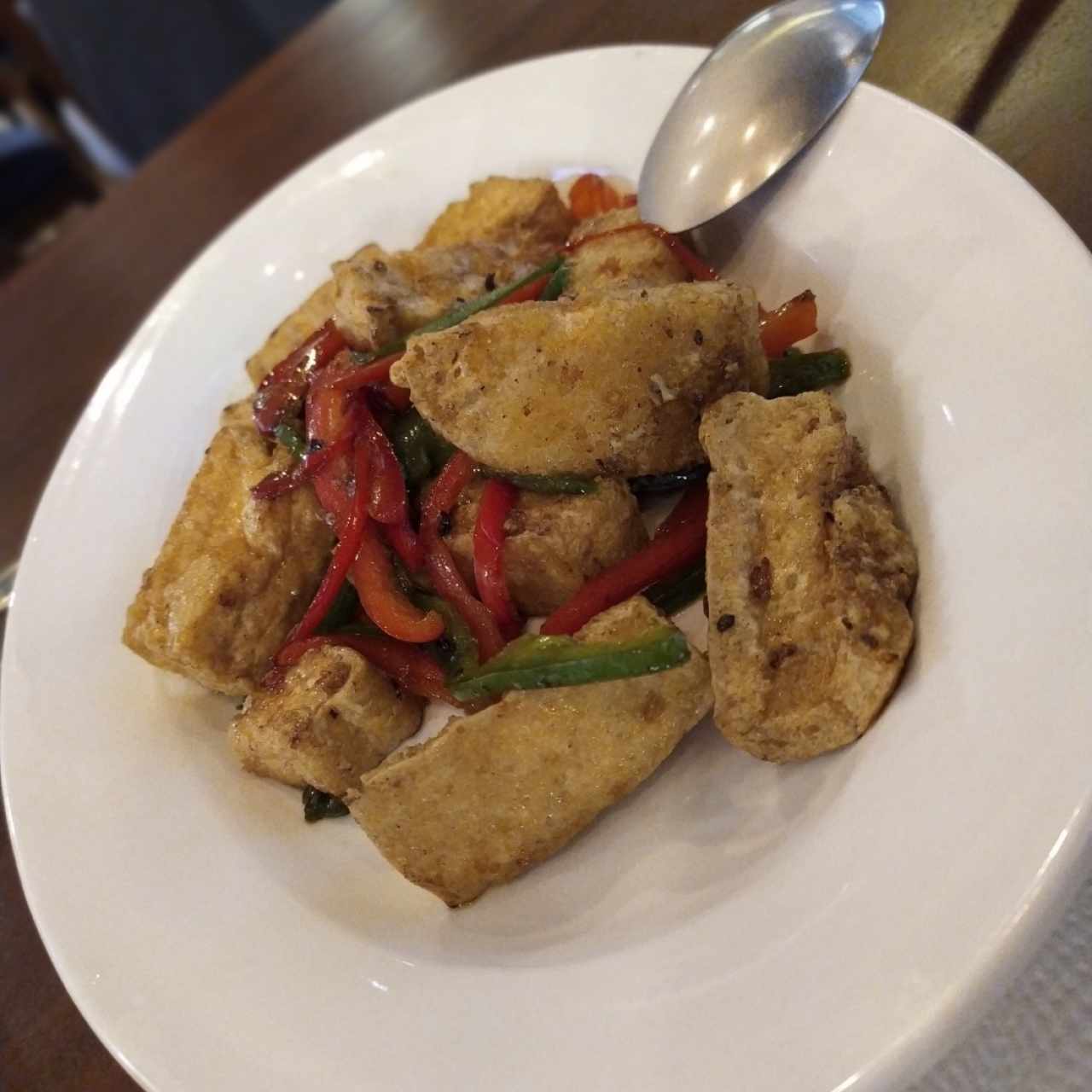Vegetariano - Tofu Dorado