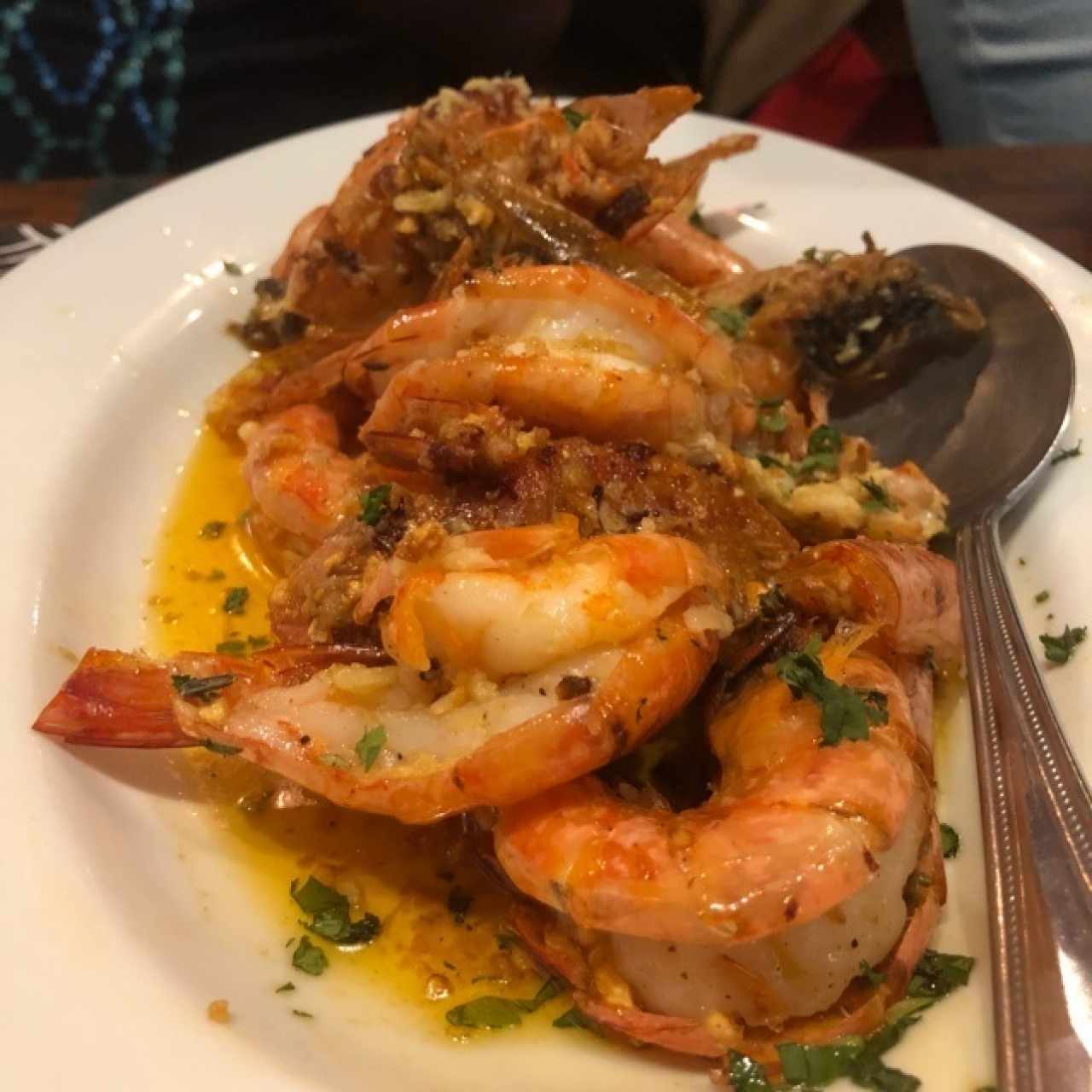 Mariscos - Camarón al Ajo