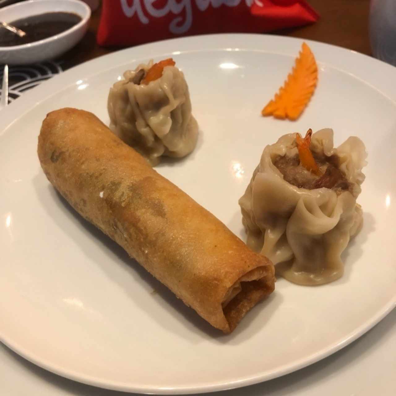 tacos y siu mai