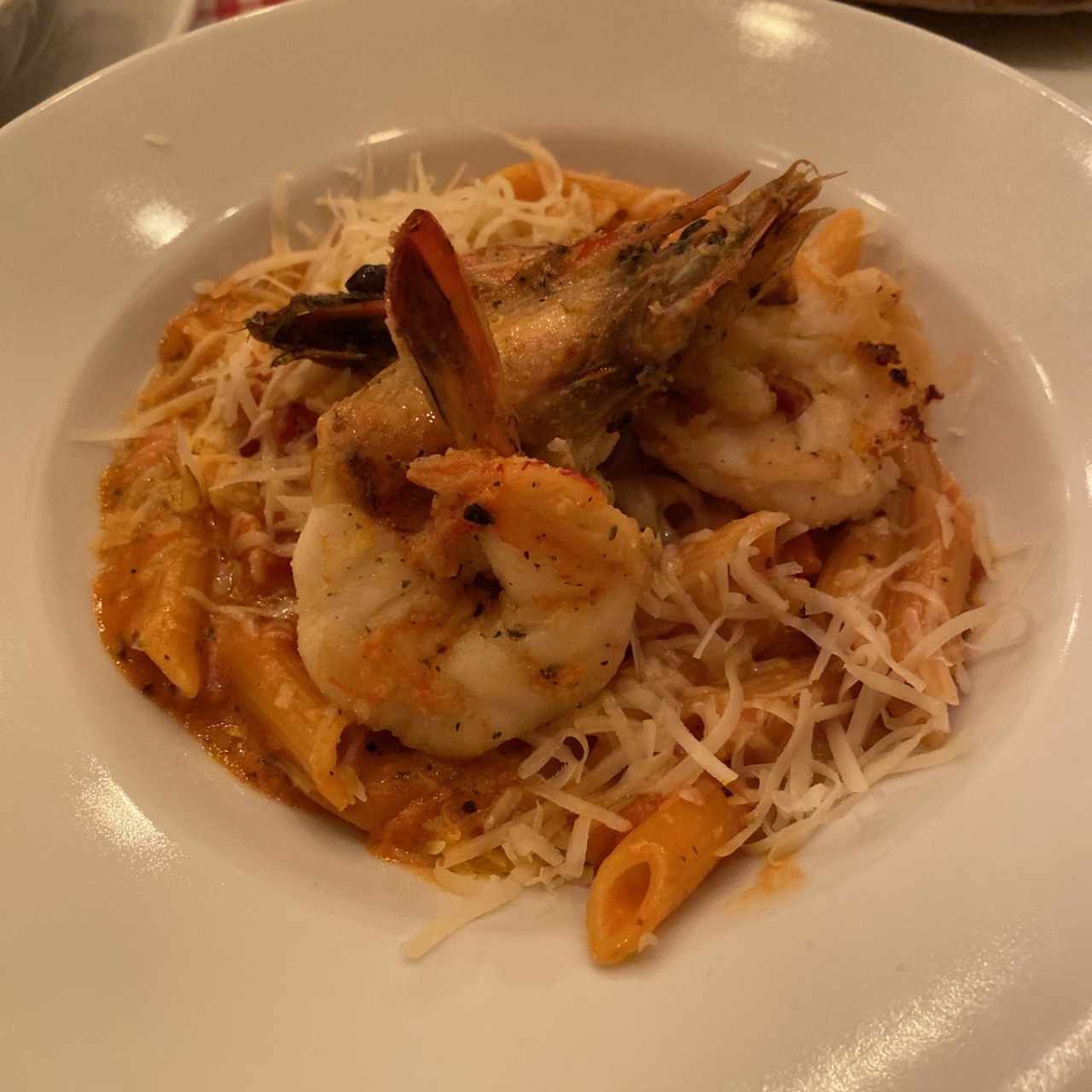 Penne alla Vodka e Camberoni