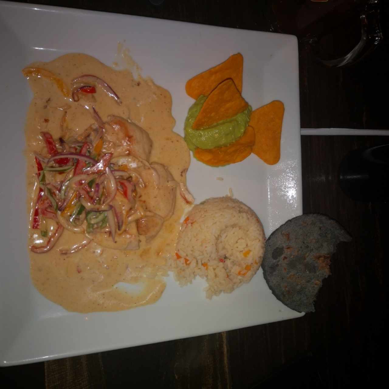 Pollo en Crema