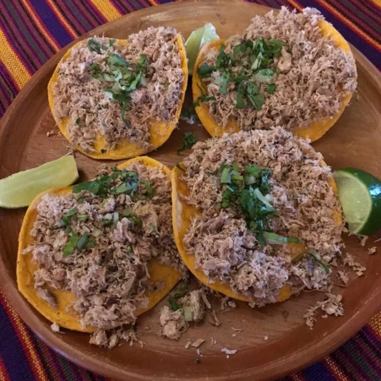 tostadas con salpicon