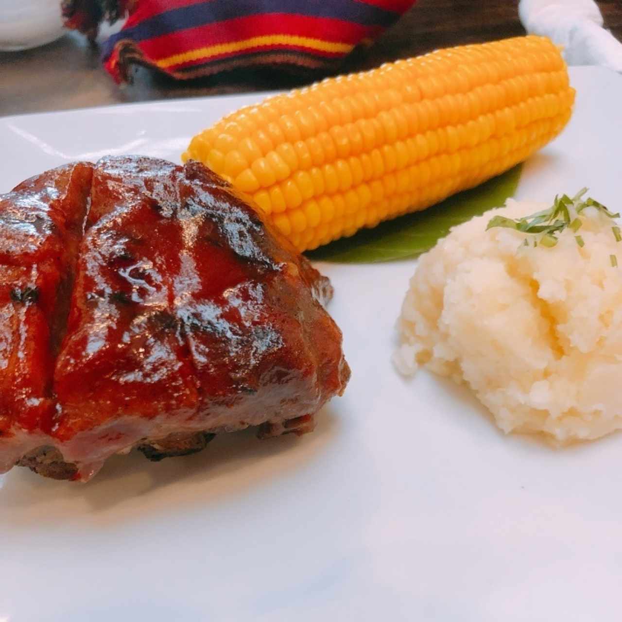 costilla en barbacoa